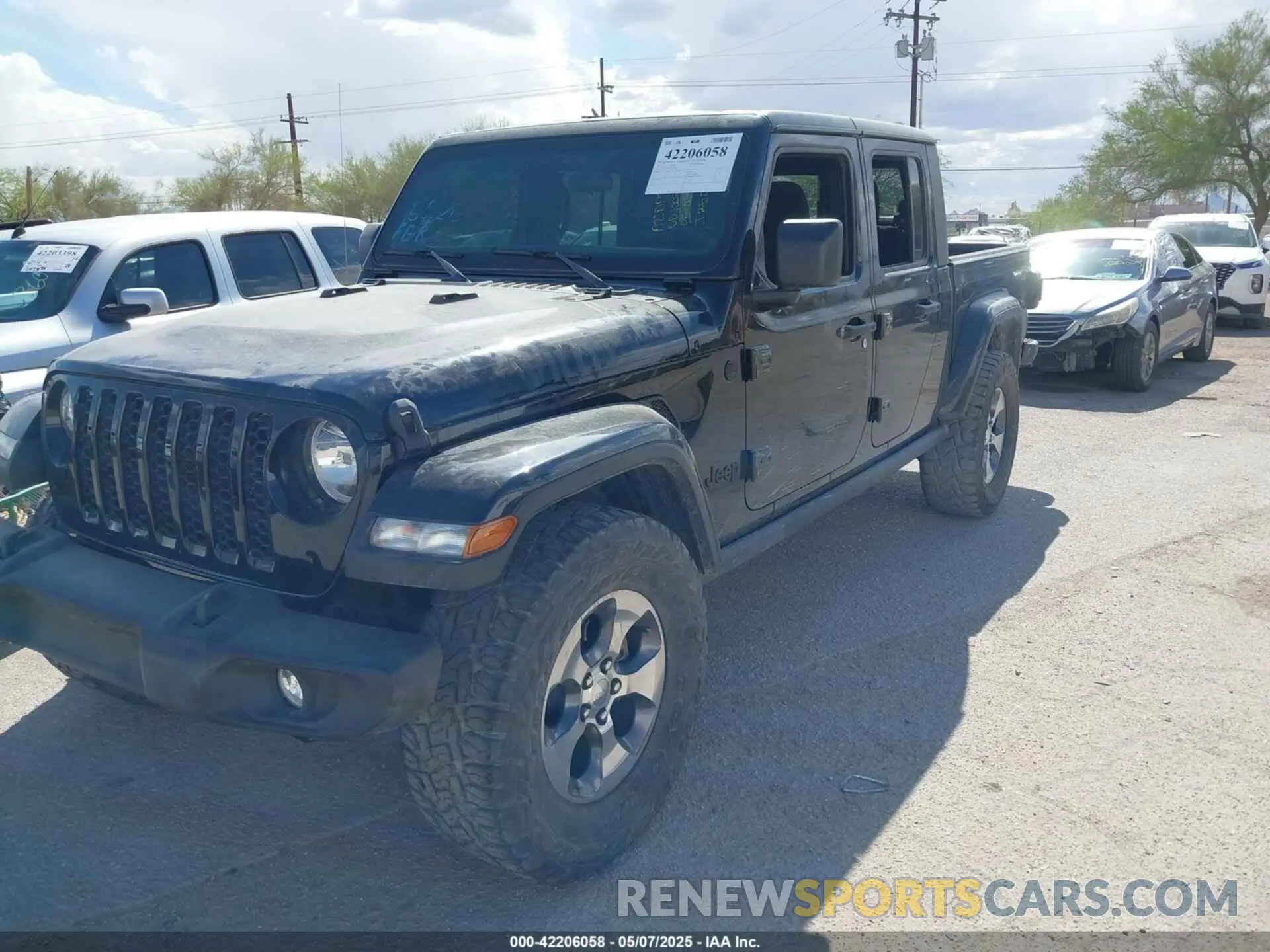 6 Photograph of a damaged car 1C6HJTAG7ML523718 JEEP GLADIATOR 2021