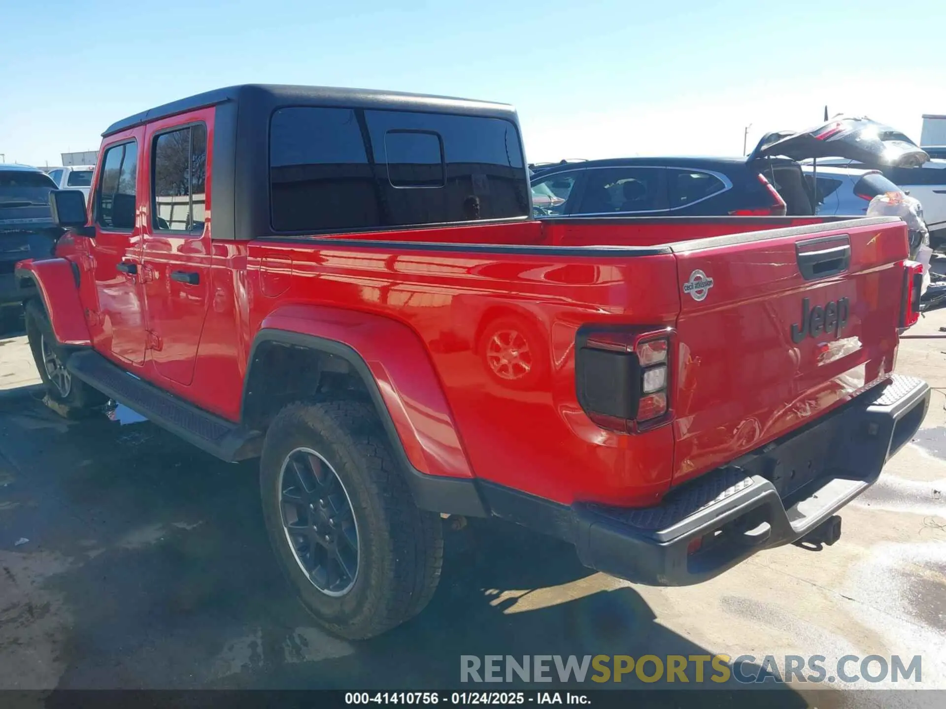 3 Photograph of a damaged car 1C6HJTAG7ML609661 JEEP GLADIATOR 2021