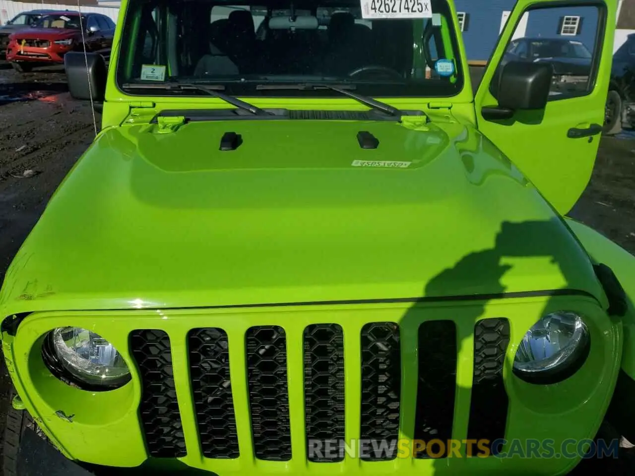 11 Photograph of a damaged car 1C6HJTAG7ML612155 JEEP GLADIATOR 2021