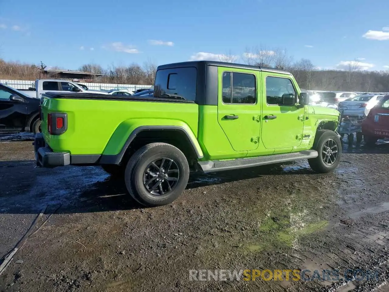 3 Photograph of a damaged car 1C6HJTAG7ML612155 JEEP GLADIATOR 2021