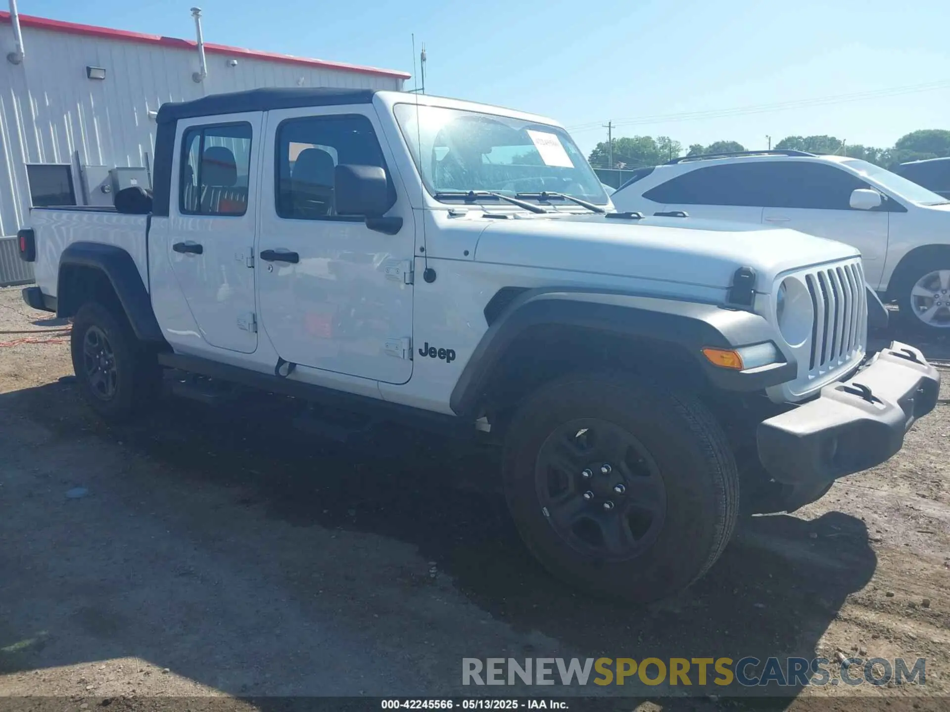 1 Photograph of a damaged car 1C6HJTAG7ML623561 JEEP GLADIATOR 2021