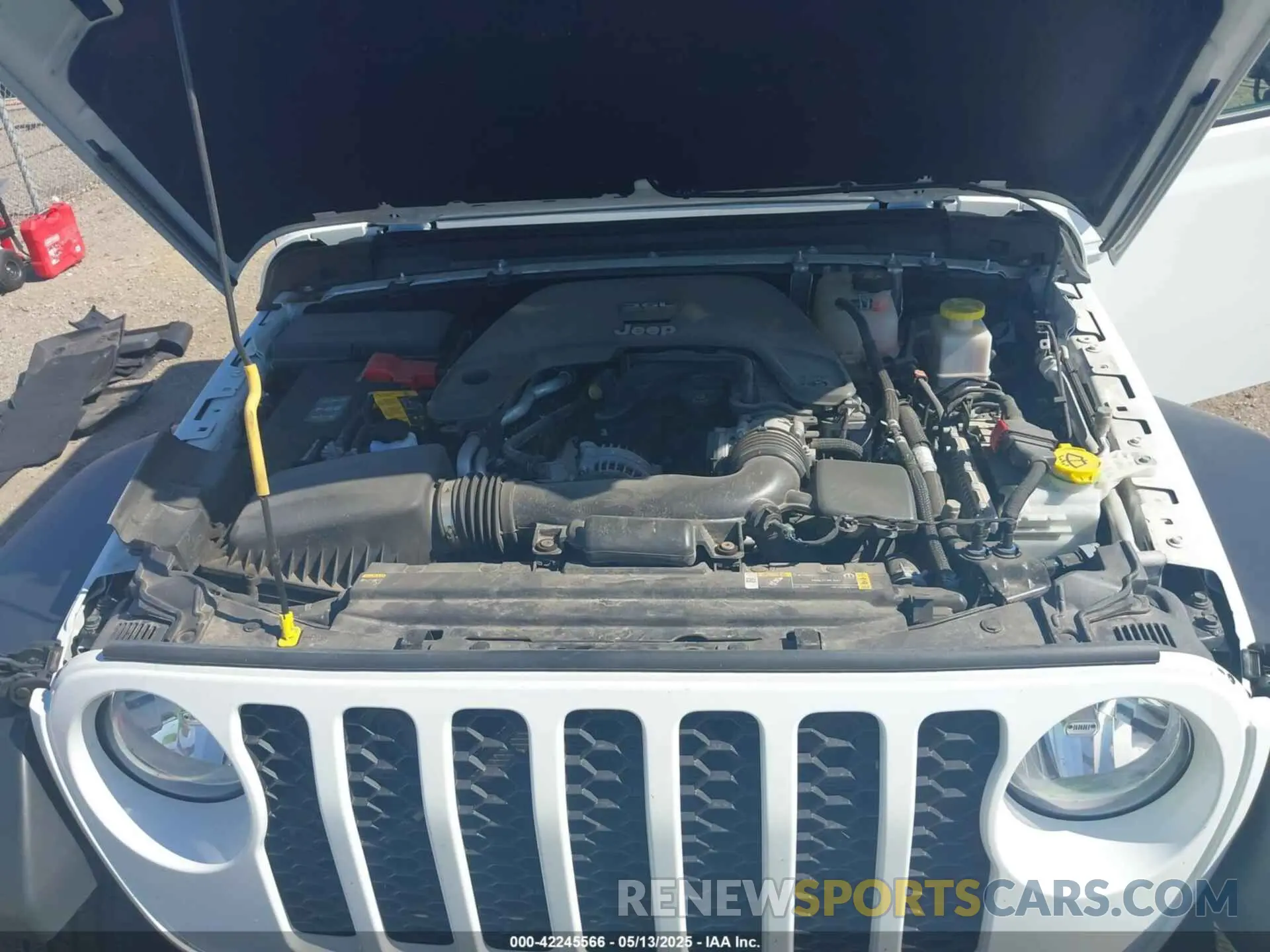 10 Photograph of a damaged car 1C6HJTAG7ML623561 JEEP GLADIATOR 2021