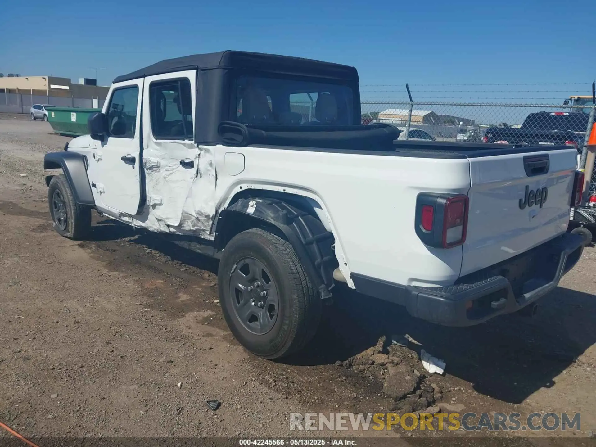 3 Photograph of a damaged car 1C6HJTAG7ML623561 JEEP GLADIATOR 2021