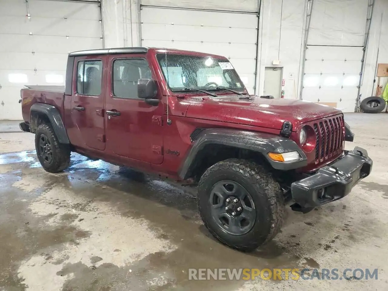 4 Photograph of a damaged car 1C6HJTAG8ML519371 JEEP GLADIATOR 2021