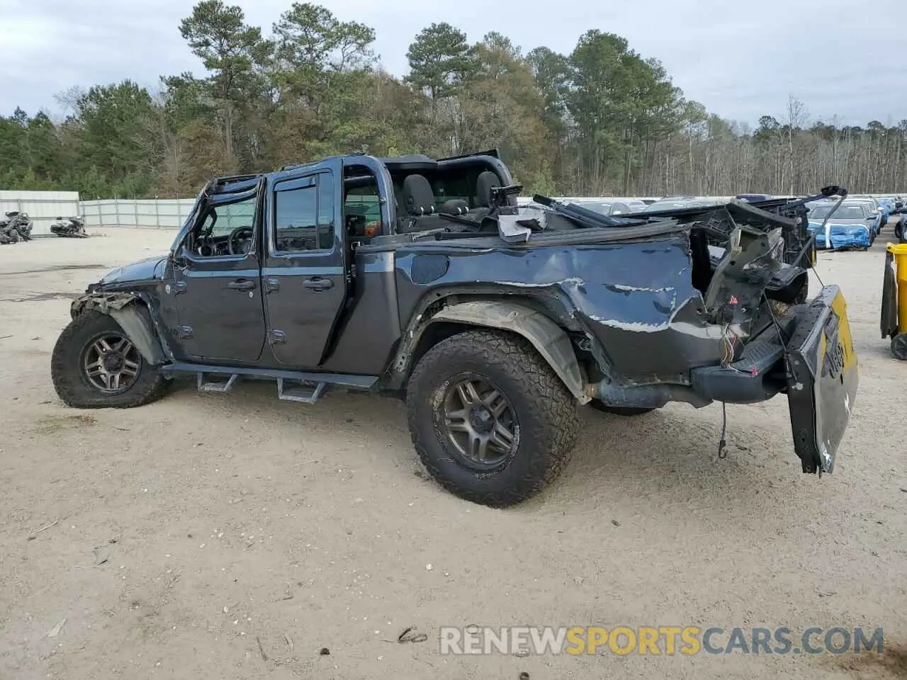 2 Photograph of a damaged car 1C6HJTAG8ML519743 JEEP GLADIATOR 2021
