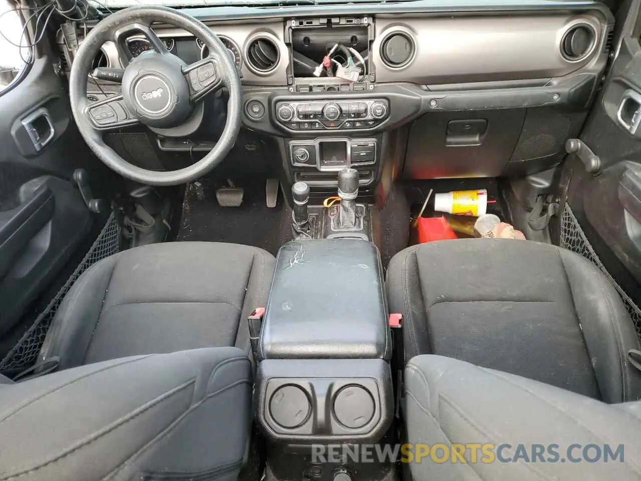 8 Photograph of a damaged car 1C6HJTAG8ML519743 JEEP GLADIATOR 2021