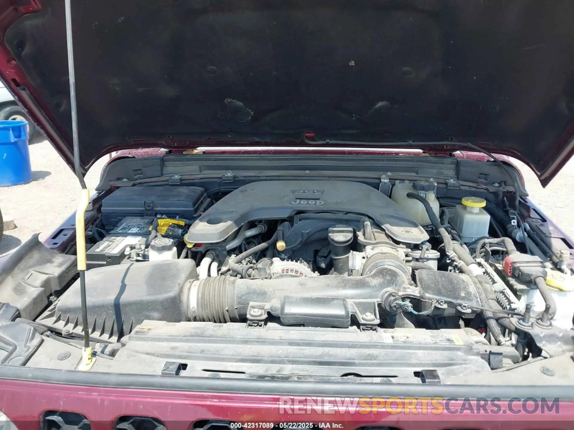 10 Photograph of a damaged car 1C6HJTAG8ML542343 JEEP GLADIATOR 2021