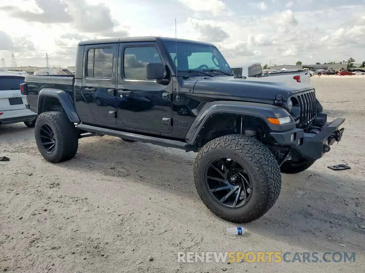 4 Photograph of a damaged car 1C6HJTAG8ML580882 JEEP GLADIATOR 2021
