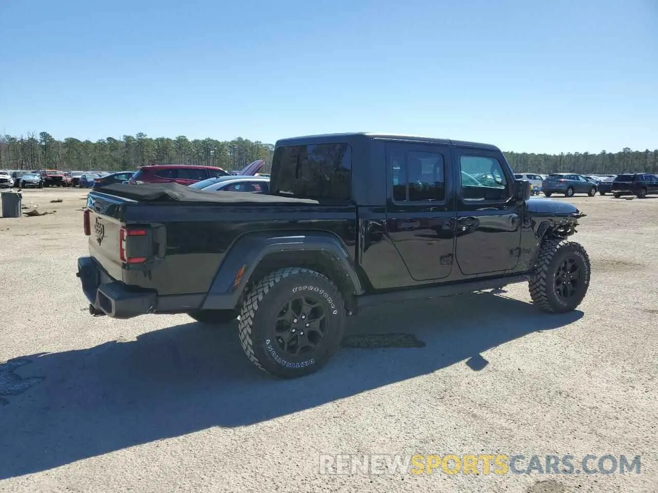 3 Photograph of a damaged car 1C6HJTAG9ML592006 JEEP GLADIATOR 2021