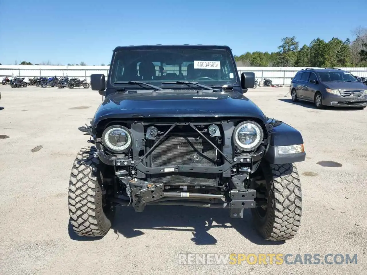 5 Photograph of a damaged car 1C6HJTAG9ML592006 JEEP GLADIATOR 2021