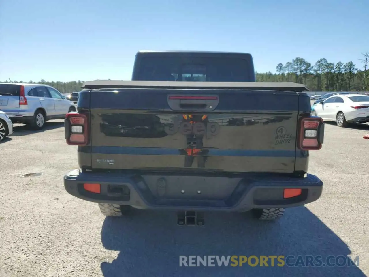 6 Photograph of a damaged car 1C6HJTAG9ML592006 JEEP GLADIATOR 2021