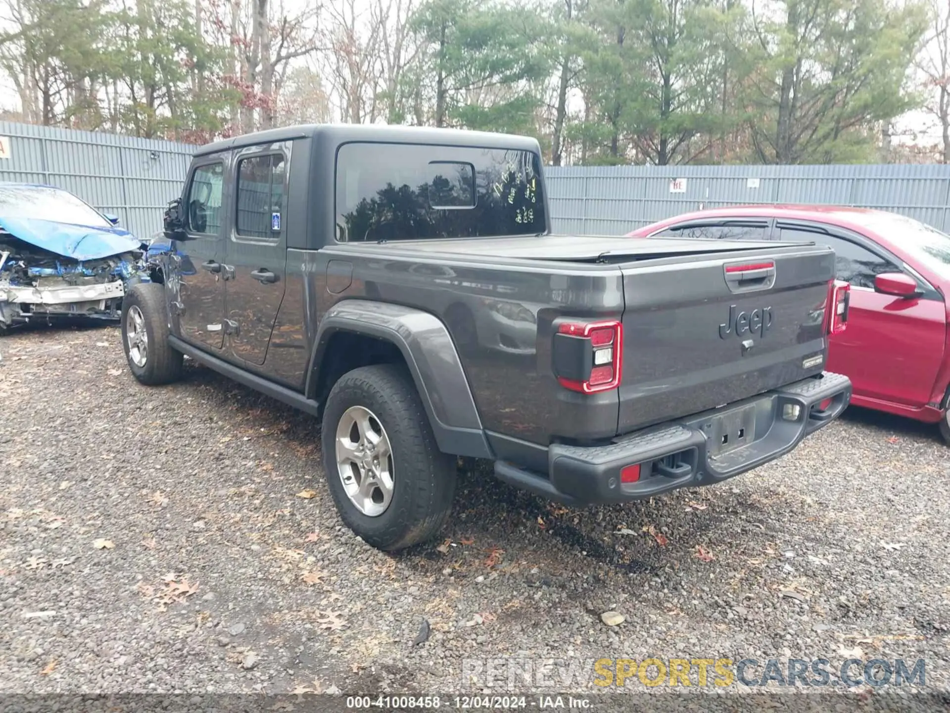 3 Photograph of a damaged car 1C6HJTAG9ML596170 JEEP GLADIATOR 2021