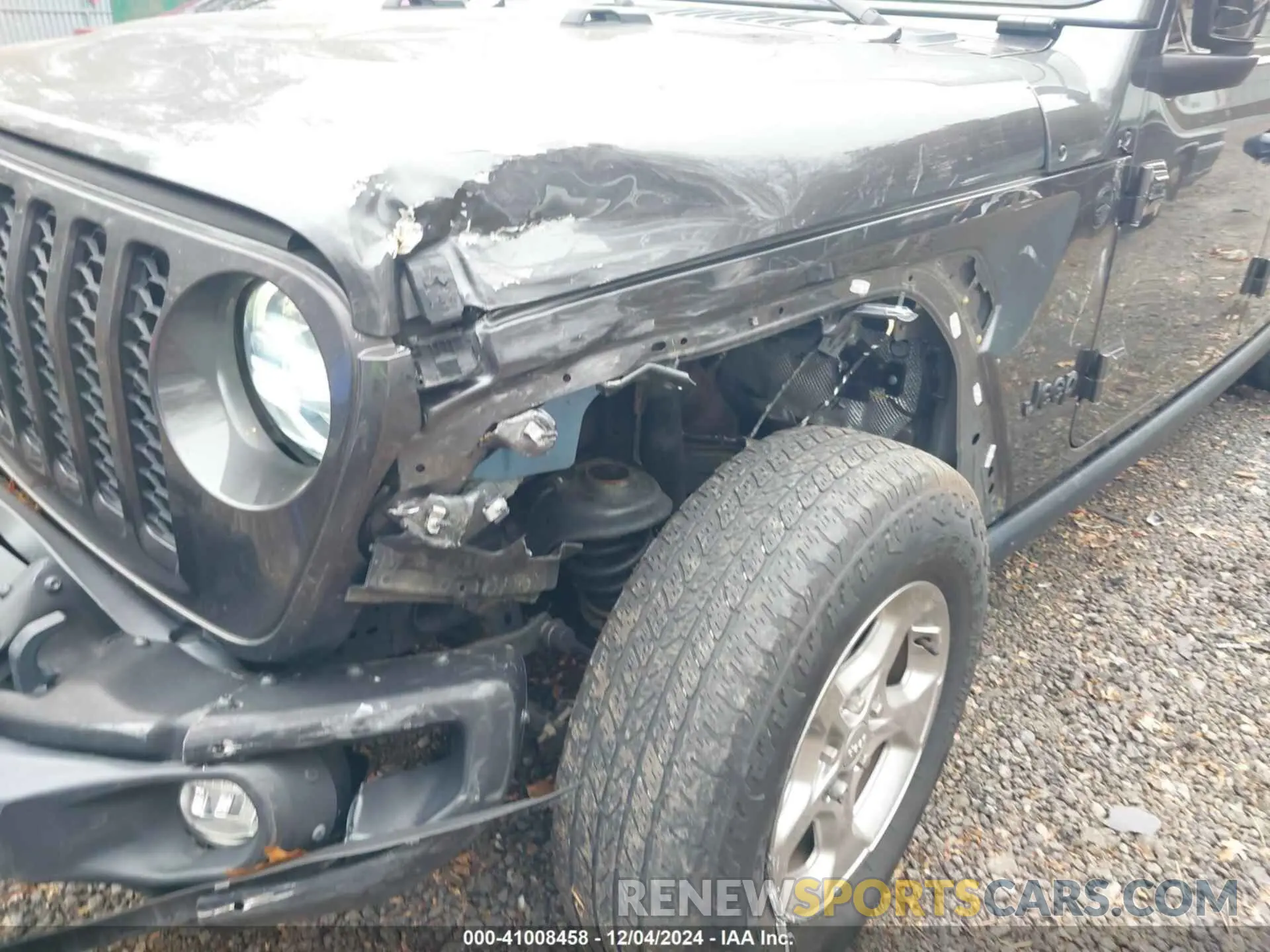 6 Photograph of a damaged car 1C6HJTAG9ML596170 JEEP GLADIATOR 2021