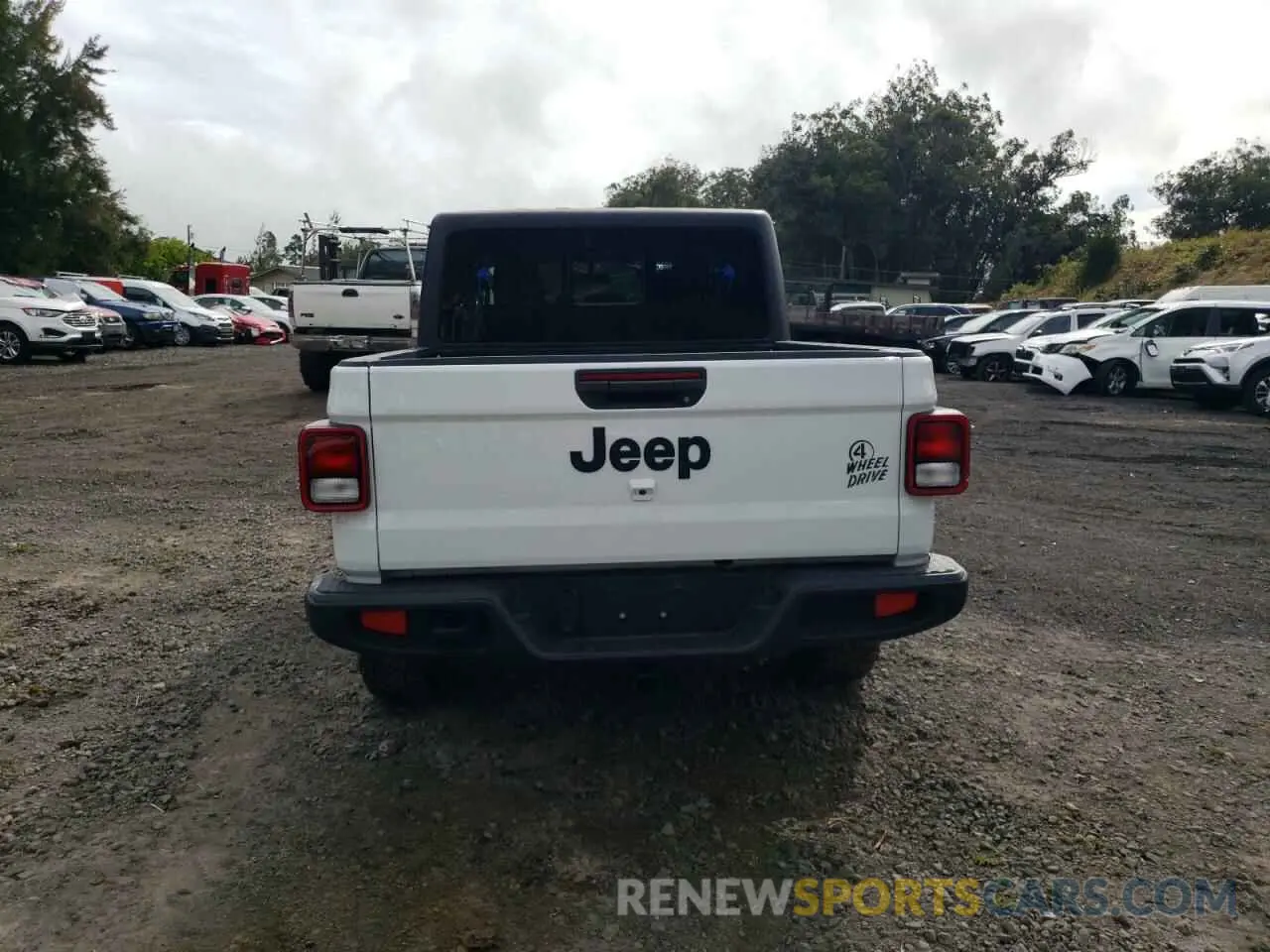 6 Photograph of a damaged car 1C6HJTAG9ML617423 JEEP GLADIATOR 2021