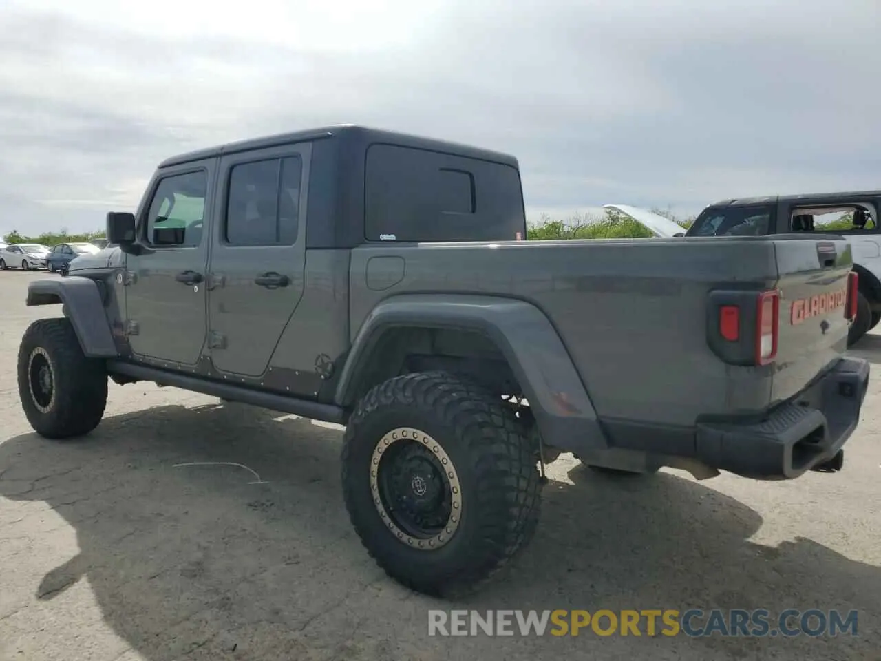 2 Photograph of a damaged car 1C6HJTAGXML513684 JEEP GLADIATOR 2021