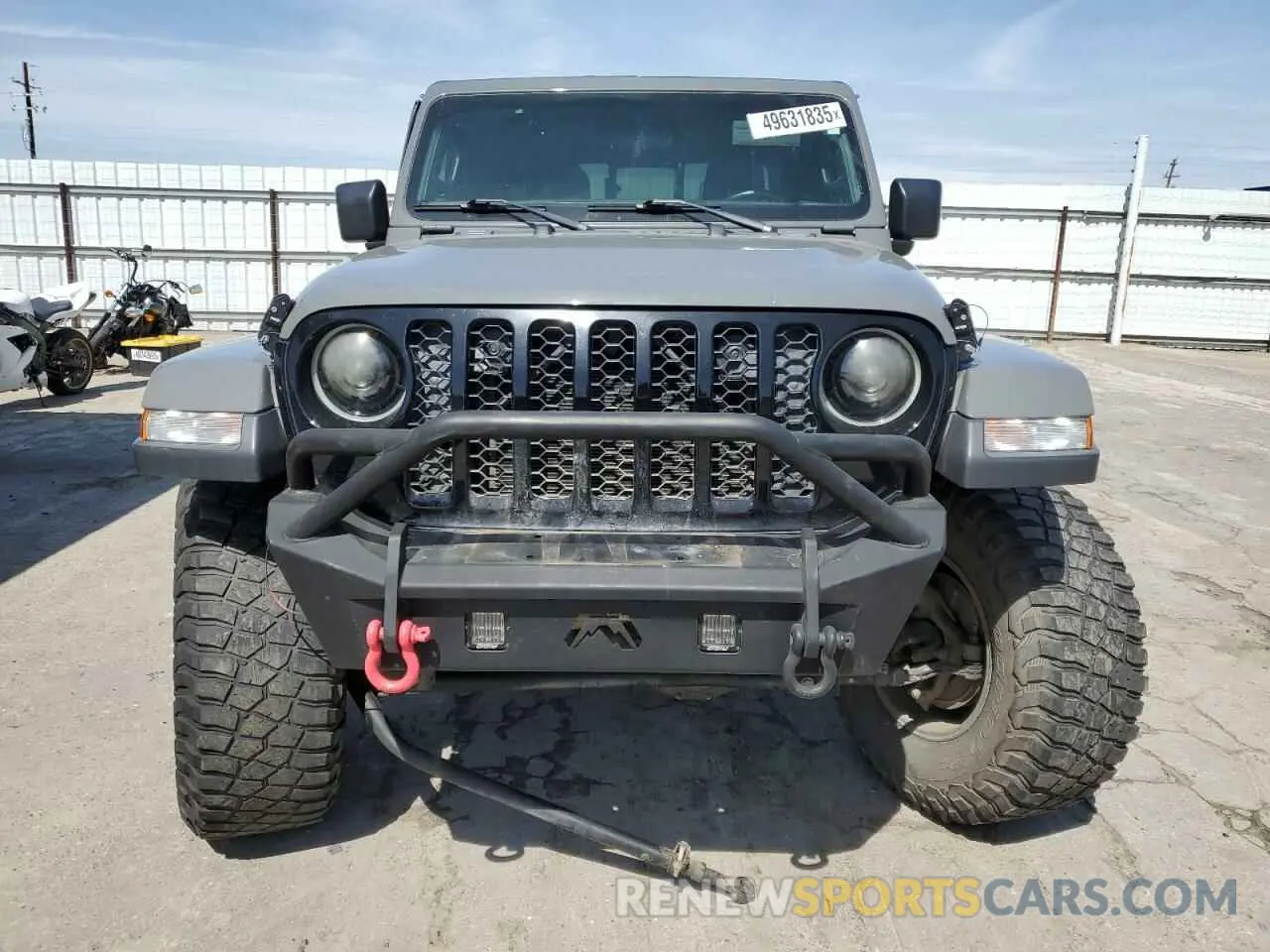 5 Photograph of a damaged car 1C6HJTAGXML513684 JEEP GLADIATOR 2021
