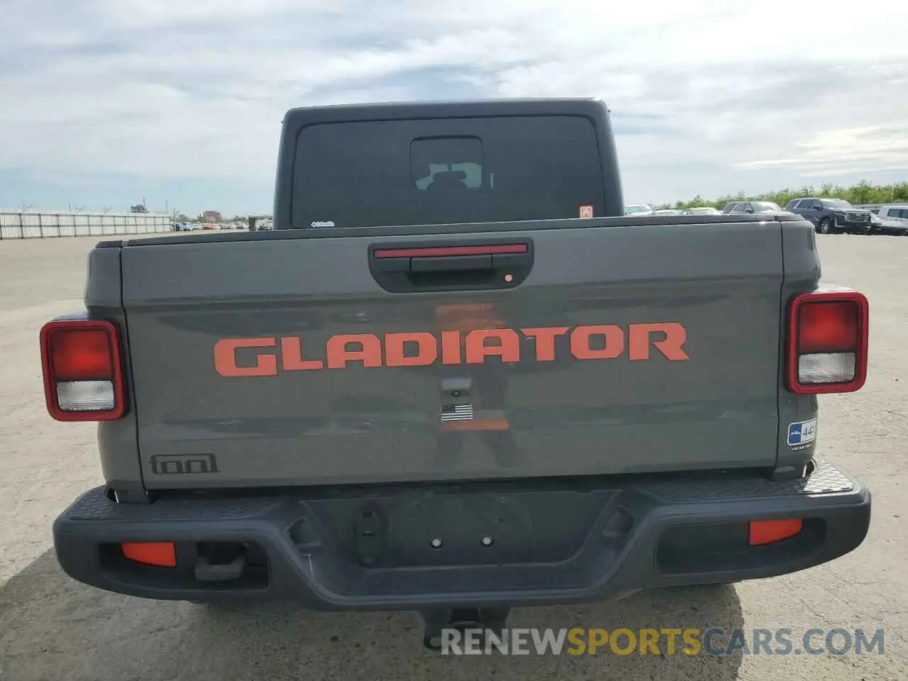 6 Photograph of a damaged car 1C6HJTAGXML513684 JEEP GLADIATOR 2021