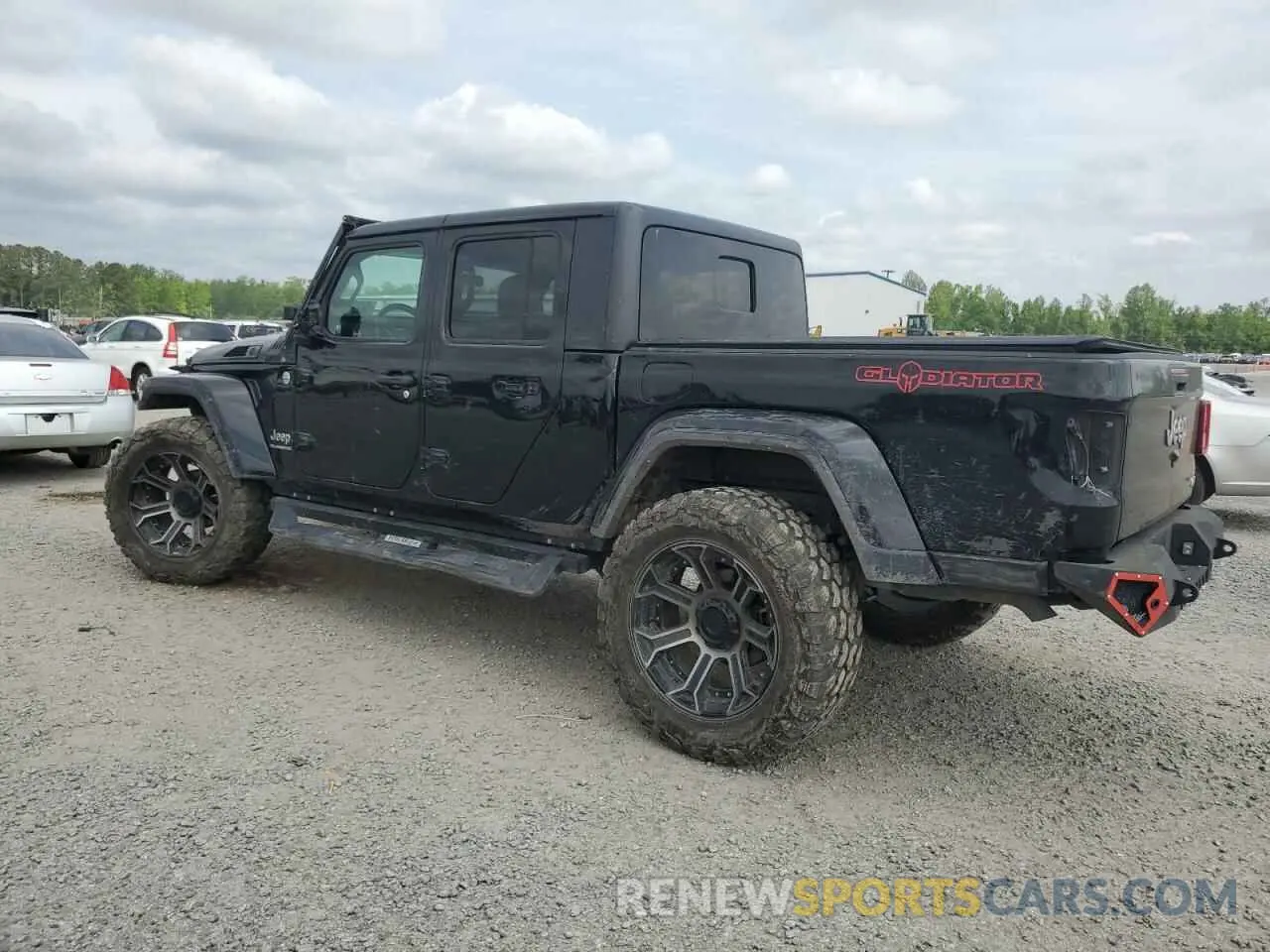 2 Photograph of a damaged car 1C6HJTFG0ML543298 JEEP GLADIATOR 2021