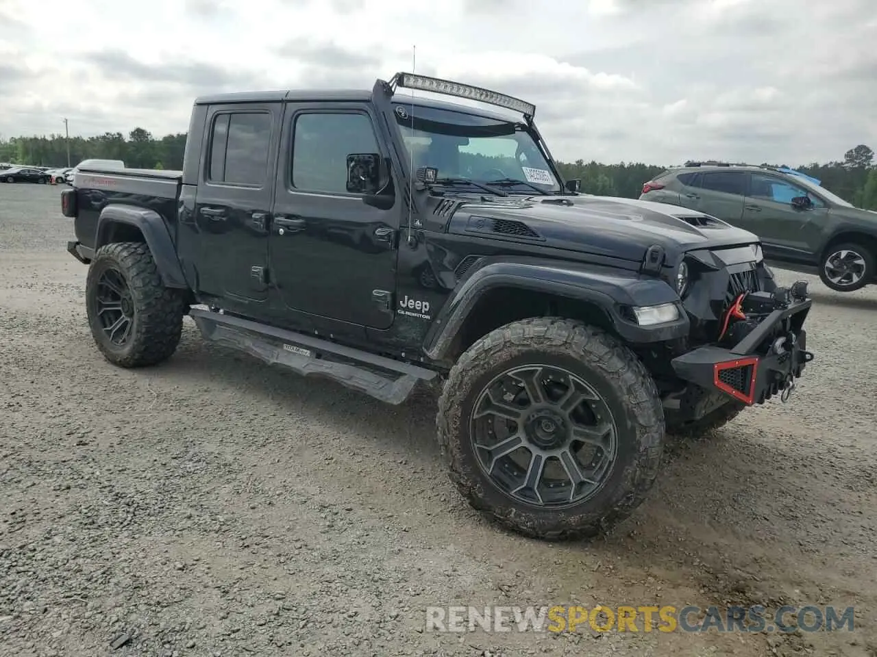 4 Photograph of a damaged car 1C6HJTFG0ML543298 JEEP GLADIATOR 2021