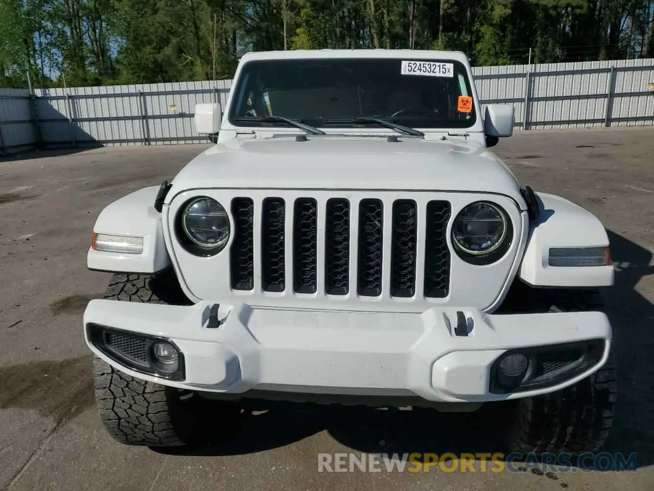 5 Photograph of a damaged car 1C6HJTFG2ML557221 JEEP GLADIATOR 2021