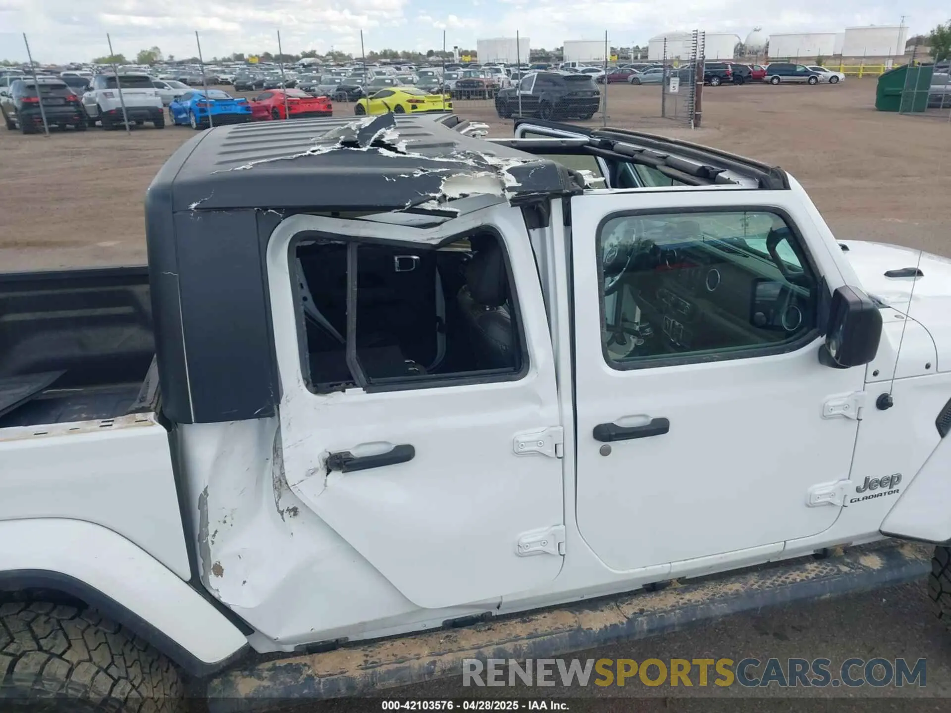 6 Photograph of a damaged car 1C6HJTFG2ML567988 JEEP GLADIATOR 2021
