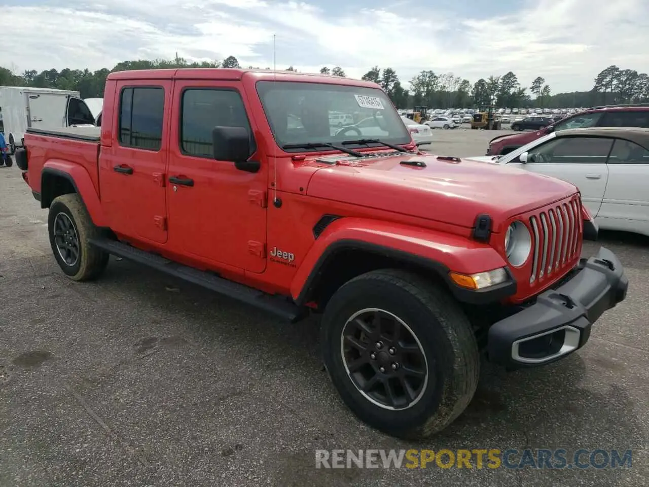 4 Photograph of a damaged car 1C6HJTFG4ML579074 JEEP GLADIATOR 2021