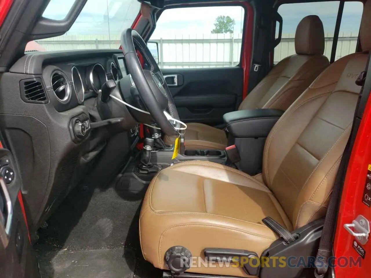7 Photograph of a damaged car 1C6HJTFG4ML579074 JEEP GLADIATOR 2021
