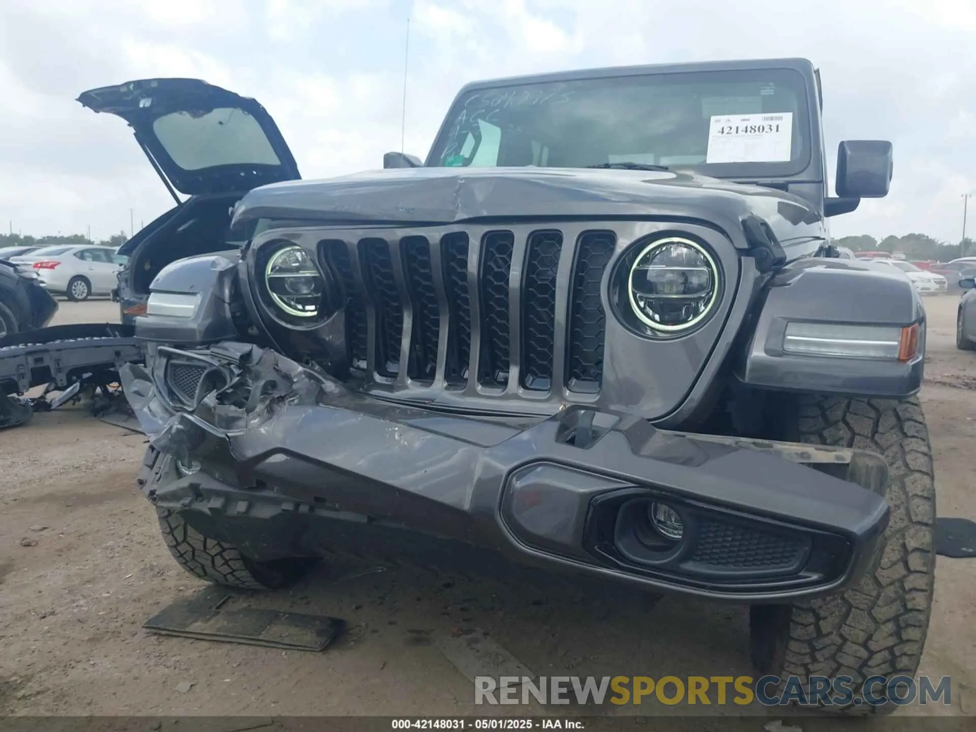 6 Photograph of a damaged car 1C6HJTFG4ML617175 JEEP GLADIATOR 2021