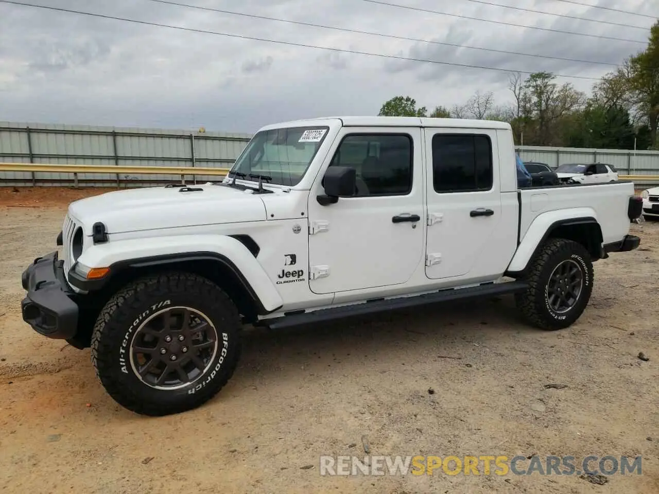 1 Photograph of a damaged car 1C6HJTFG5ML559688 JEEP GLADIATOR 2021