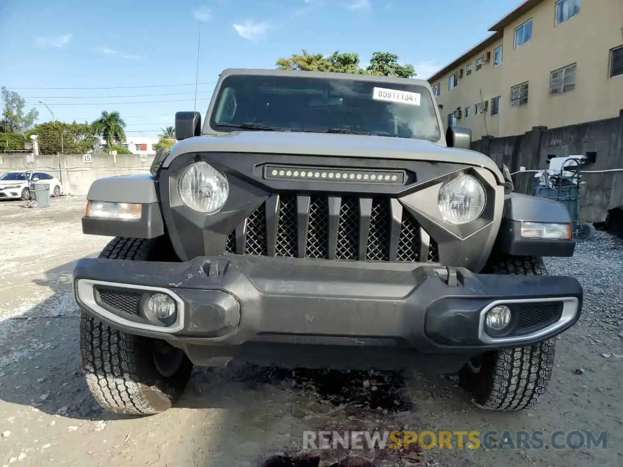 5 Photograph of a damaged car 1C6HJTFG5ML578189 JEEP GLADIATOR 2021