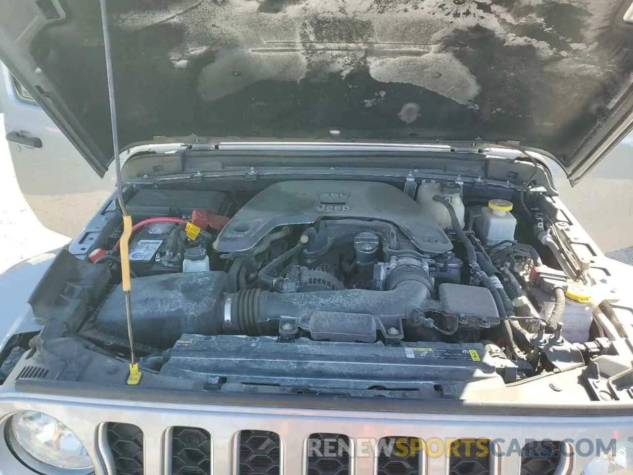 11 Photograph of a damaged car 1C6HJTFG7ML553116 JEEP GLADIATOR 2021