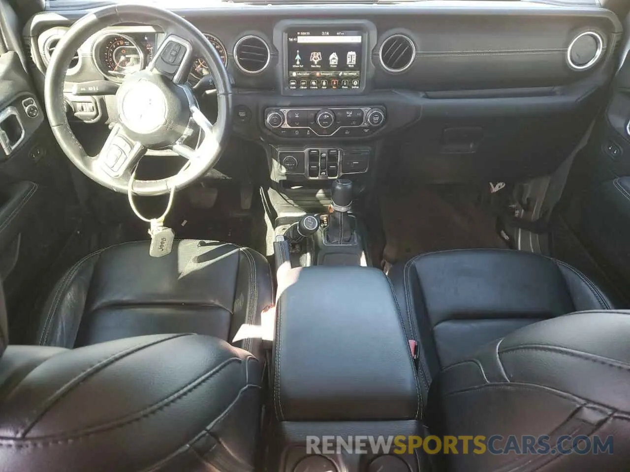 8 Photograph of a damaged car 1C6HJTFG7ML553116 JEEP GLADIATOR 2021