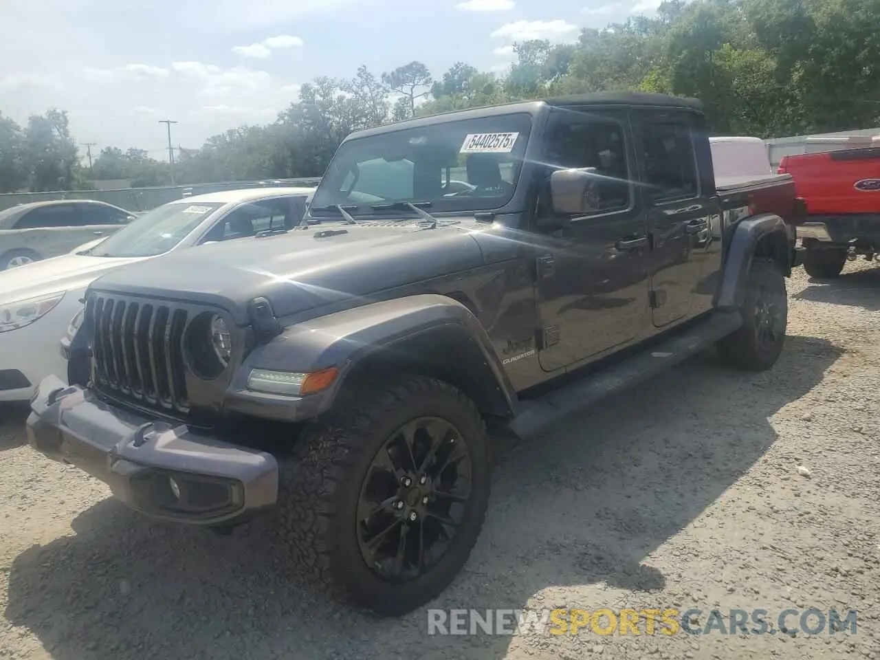 1 Photograph of a damaged car 1C6HJTFG7ML579232 JEEP GLADIATOR 2021