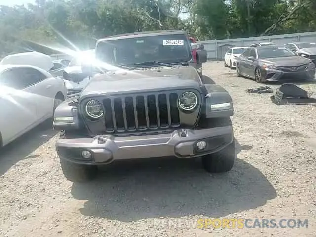 14 Photograph of a damaged car 1C6HJTFG7ML579232 JEEP GLADIATOR 2021