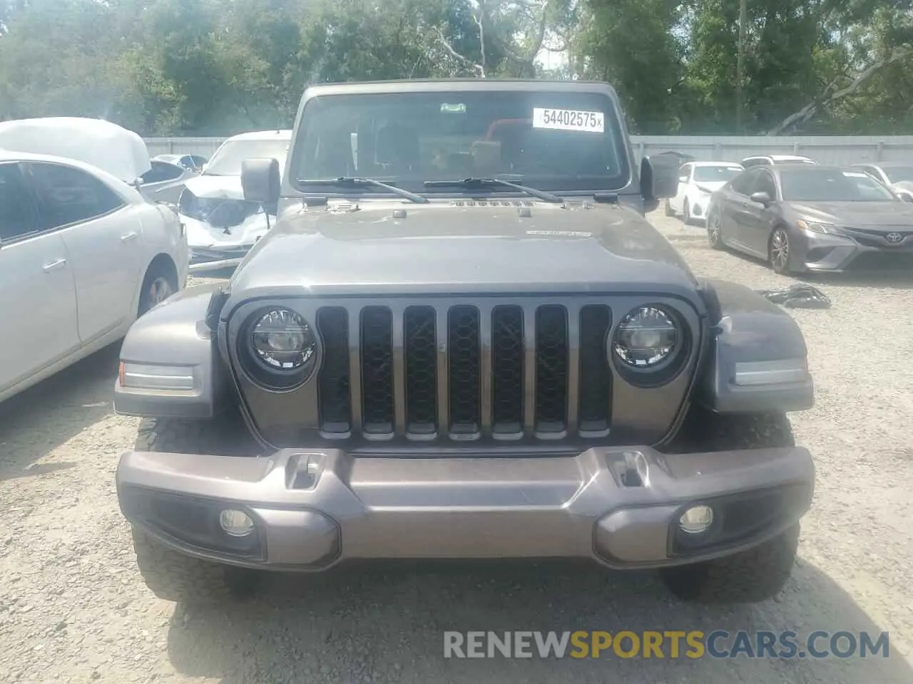 5 Photograph of a damaged car 1C6HJTFG7ML579232 JEEP GLADIATOR 2021