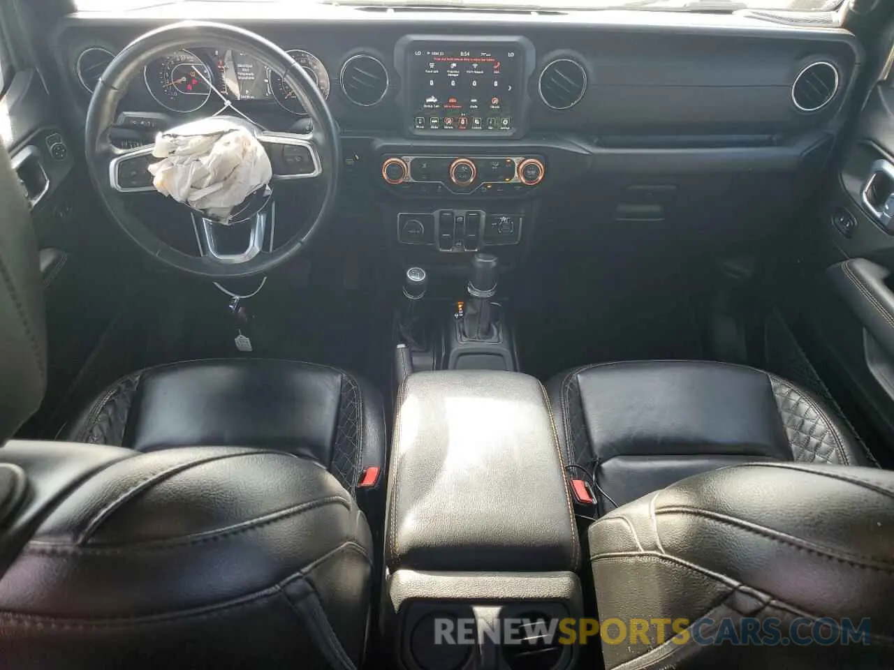 8 Photograph of a damaged car 1C6HJTFG7ML579232 JEEP GLADIATOR 2021