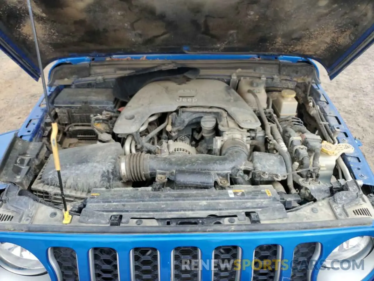 11 Photograph of a damaged car 1C6HJTFG7ML585693 JEEP GLADIATOR 2021