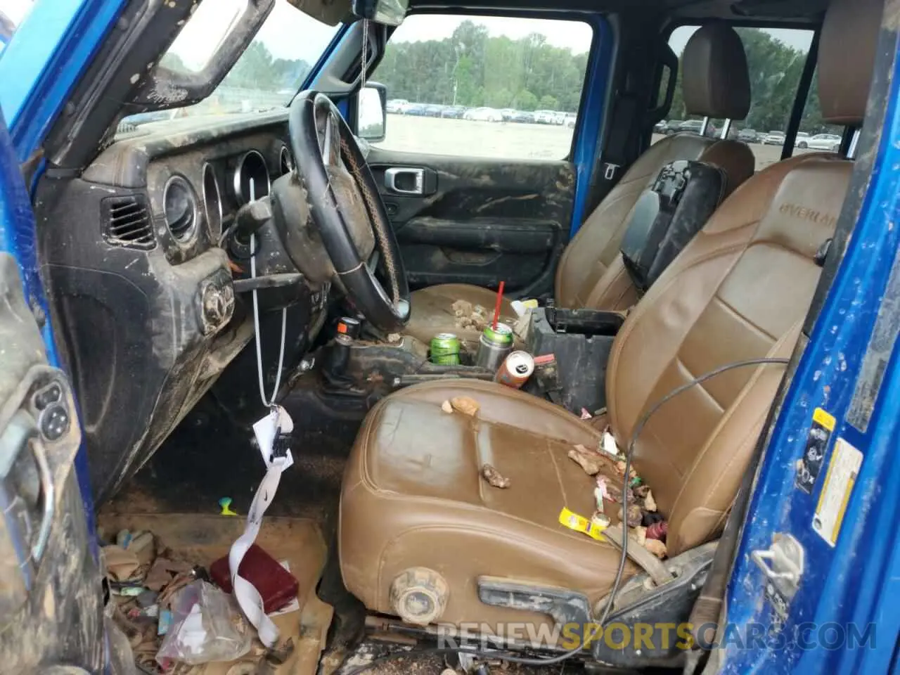 7 Photograph of a damaged car 1C6HJTFG7ML585693 JEEP GLADIATOR 2021