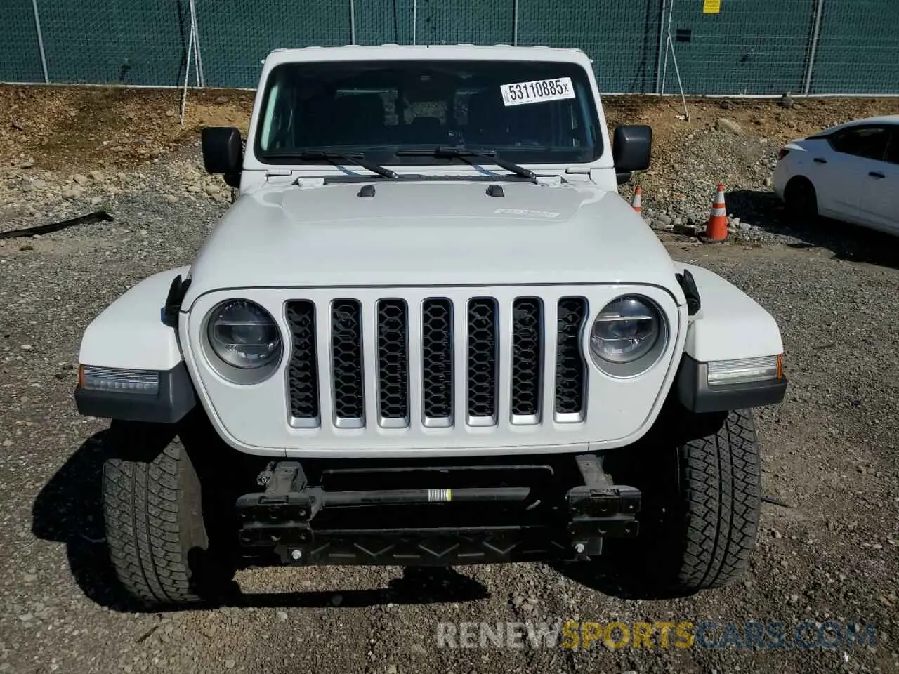 5 Photograph of a damaged car 1C6HJTFG8ML519816 JEEP GLADIATOR 2021