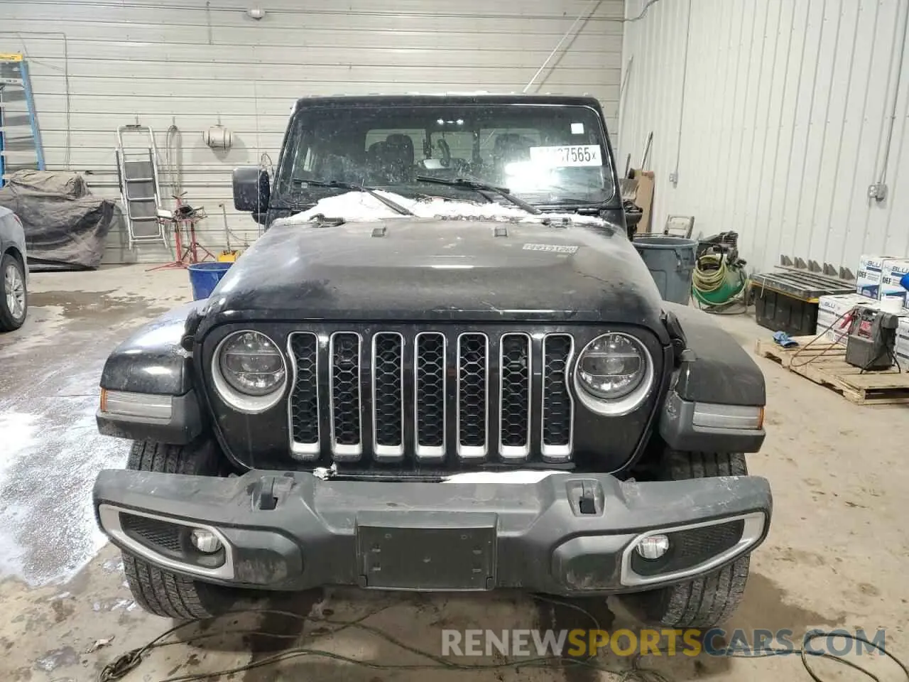 5 Photograph of a damaged car 1C6HJTFG9ML519713 JEEP GLADIATOR 2021