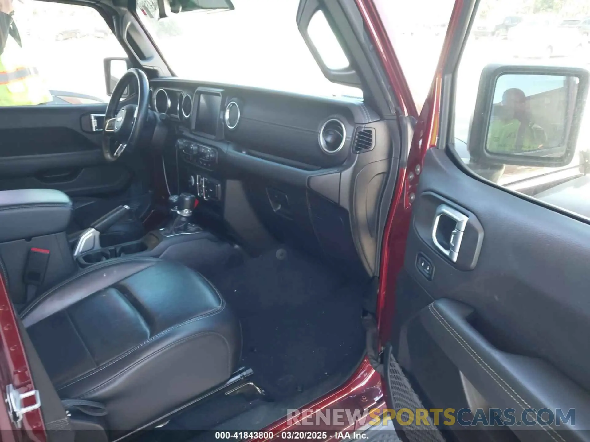 5 Photograph of a damaged car 1C6HJTFGXML553983 JEEP GLADIATOR 2021