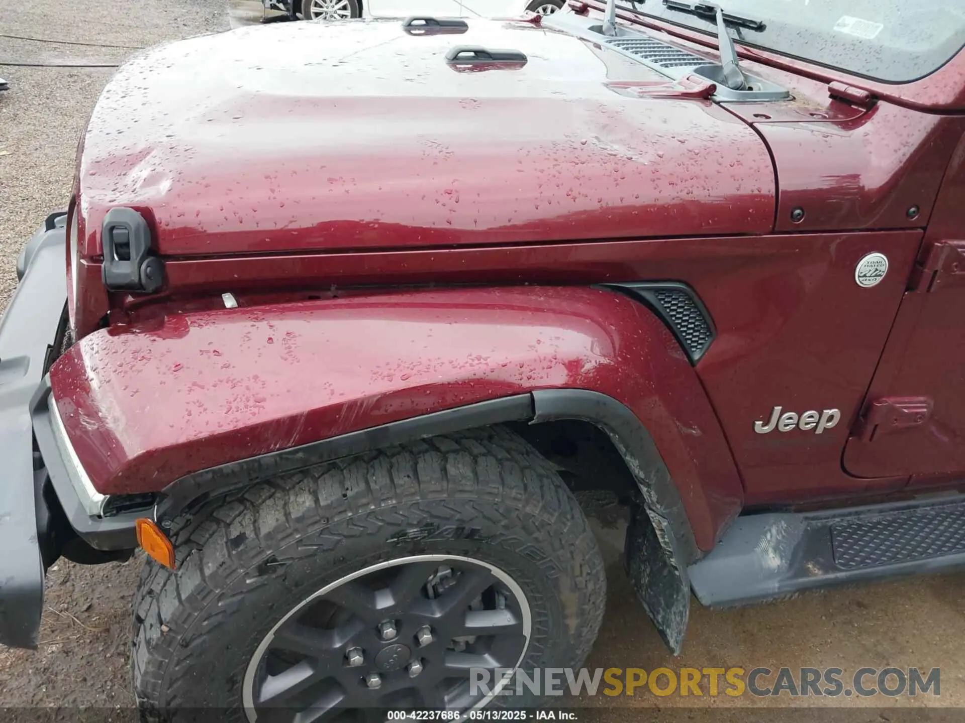 19 Photograph of a damaged car 1C6HJTFGXML555622 JEEP GLADIATOR 2021