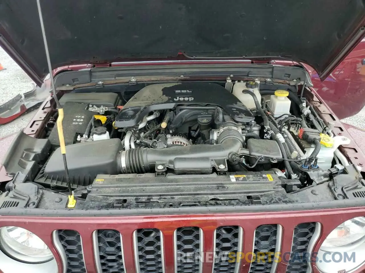 11 Photograph of a damaged car 1C6HJTFGXML622574 JEEP GLADIATOR 2021