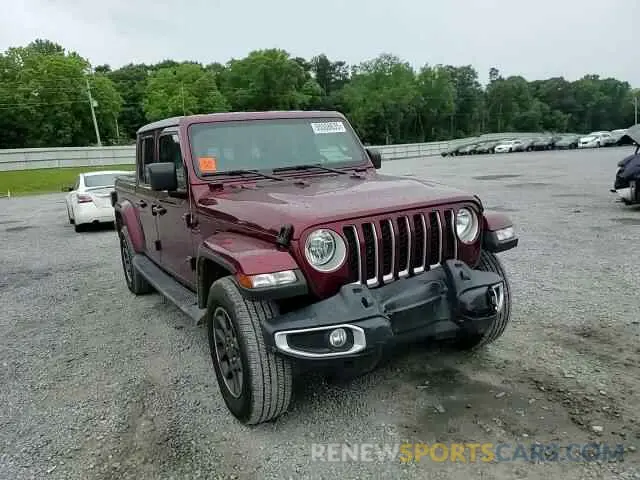 13 Photograph of a damaged car 1C6HJTFGXML622574 JEEP GLADIATOR 2021