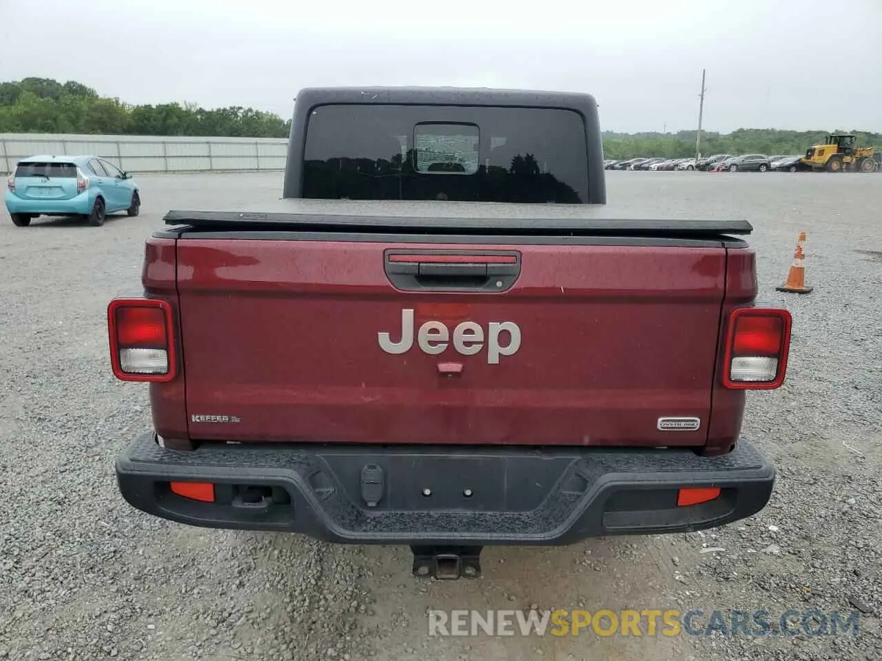 6 Photograph of a damaged car 1C6HJTFGXML622574 JEEP GLADIATOR 2021