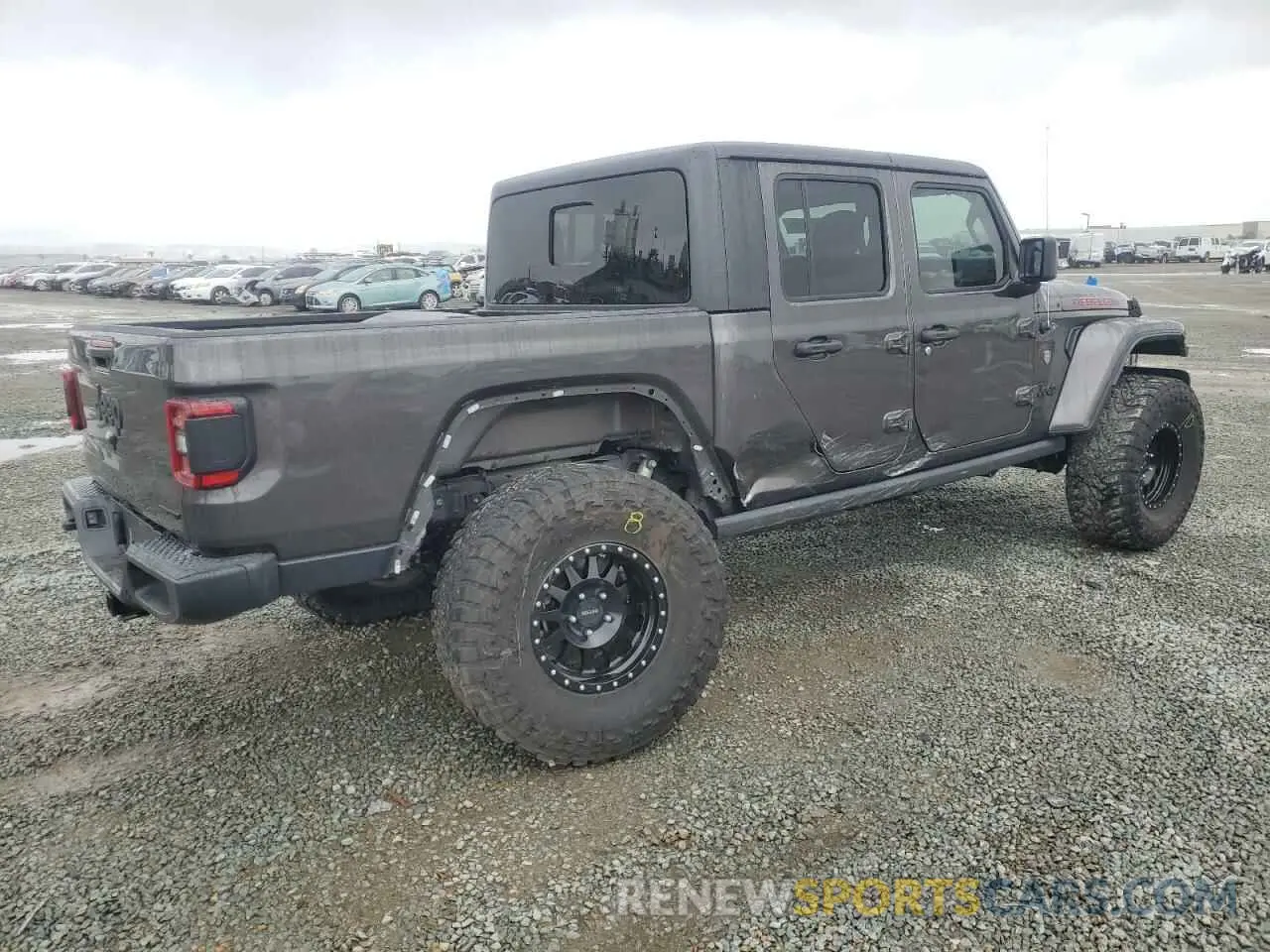 3 Photograph of a damaged car 1C6JJTAG0ML508141 JEEP GLADIATOR 2021