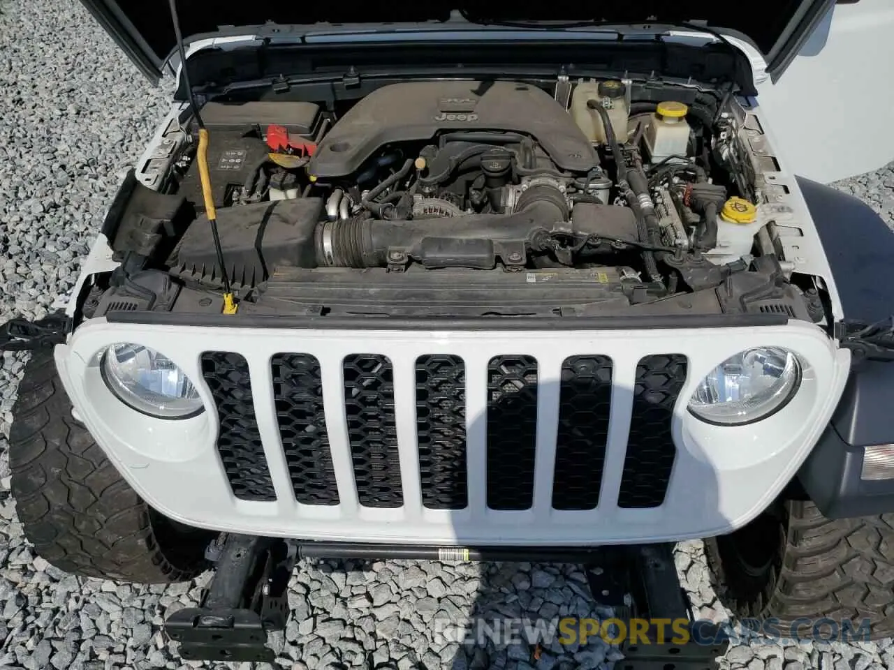 11 Photograph of a damaged car 1C6JJTAG3ML532871 JEEP GLADIATOR 2021