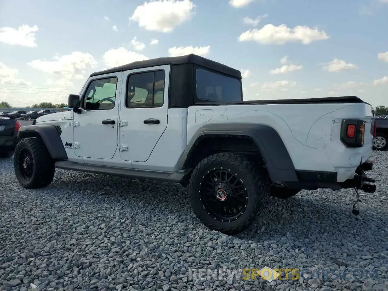 2 Photograph of a damaged car 1C6JJTAG3ML532871 JEEP GLADIATOR 2021