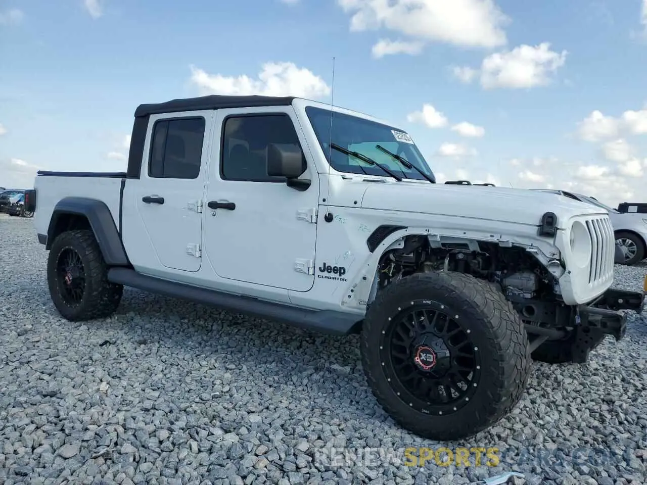 4 Photograph of a damaged car 1C6JJTAG3ML532871 JEEP GLADIATOR 2021