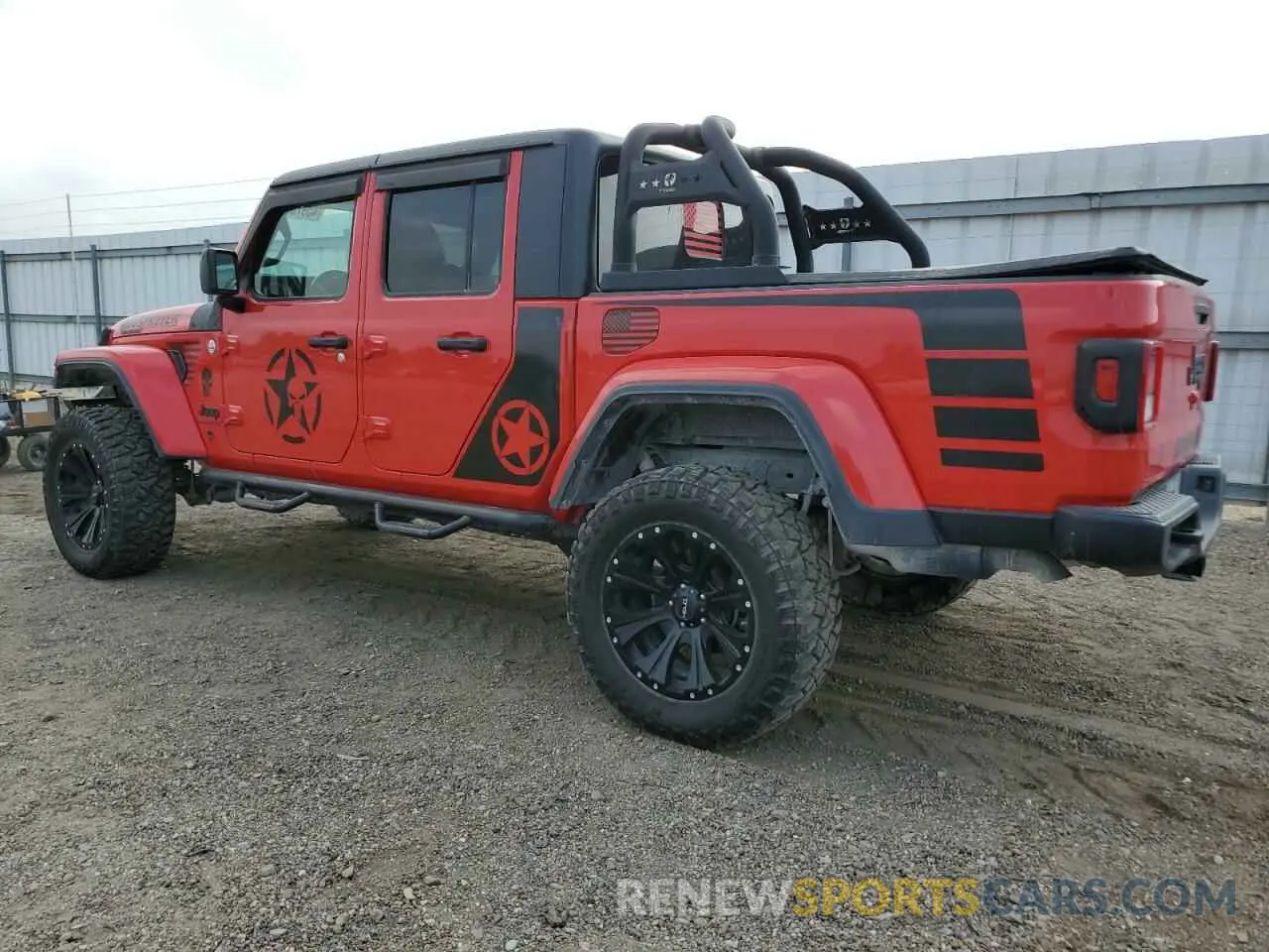 2 Photograph of a damaged car 1C6JJTAG3ML550206 JEEP GLADIATOR 2021